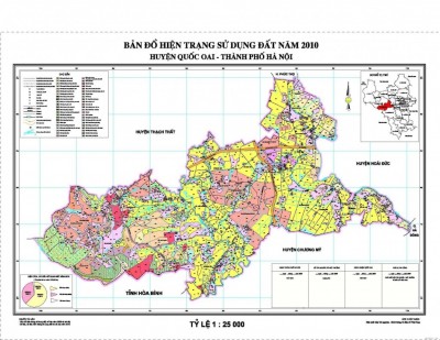 Quy trình thành lập bản đồ hiện trạng từ bản đồ địa chính