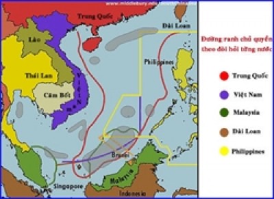 Chấm và vạch trong Biển Đông: nhìn nhận từ Luật chứng cứ bản đồ